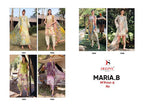Deepsy Maria B M Print Vol 6 Nx Chiffon Dupatta Cotton Embroidery Salwar Kameez