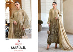 Deepsy Maria B Premium Embroidered Chiffon Dupatta Cotton Salwar Kameez