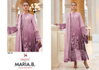 Deepsy Maria B Premium Embroidered Chiffon Dupatta Cotton Salwar Kameez