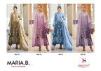Deepsy Maria B Premium Embroidered Chiffon Dupatta Cotton Salwar Kameez