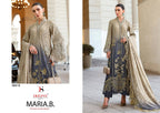 Deepsy Maria B Premium Embroidered E To I Cotton Dupatta Cotton Salwar Kameez