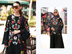 Deepsy Maria B Premium Embroidered Vol 3 Chiffon Dupatta Cotton With Self Embroidered Salwar Kameez