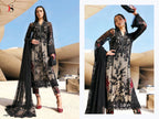 Deepsy Maria B Premium Embroidered Vol 3 Nx Cotton Dupatta Cotton With Self Embroidered Salwar Kameez