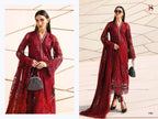 Deepsy Maria B Premium Embroidered Vol 3 Nx Cotton Dupatta Cotton With Self Embroidered Salwar Kameez