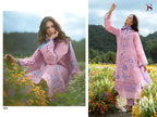 Deepsy Mushq 2 Lawn Cotton Dupatta Cotton Embroidered Salwar Kameez Collection