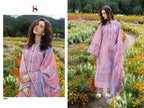 Deepsy Mushq 2 Lawn Cotton Dupatta Cotton Embroidered Salwar Kameez Collection