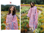 Deepsy Mushq 2 Lawn Cotton Dupatta Cotton Embroidered Salwar Kameez Collection