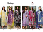 Deepsy Mushq Vol 4 Chiffon Dupatta Cotton Embroidered Salwar Kameez