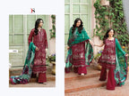 Deepsy Ramsha 1771 To 1776 Chiffon Dupatta Cotton Sakwar Kameez