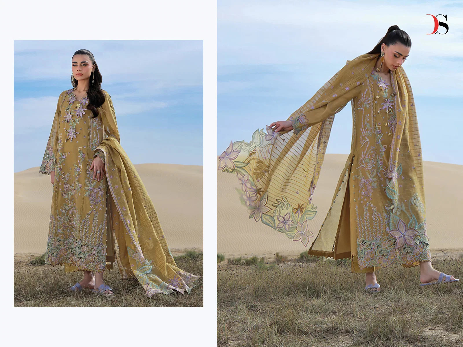 Deepsy Rang Rasiya Vol 5 Cotton Embroidered Salwar Kameez