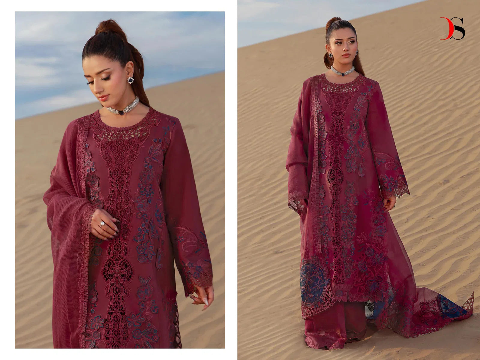 Deepsy Rang Rasiya Vol 6 Cotton Embroidered Salwar Kameez