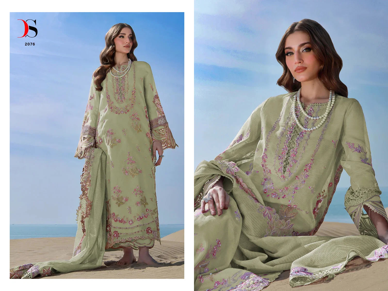Deepsy Rang Rasiya Vol 6 Cotton Embroidered Salwar Kameez