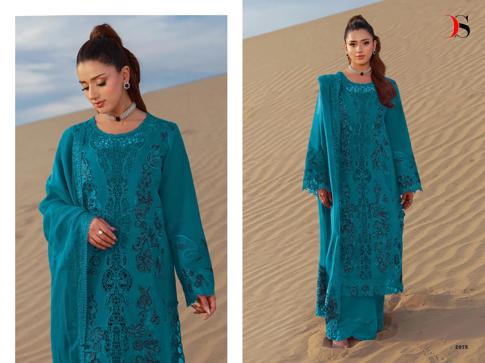 Deepsy Rang Rasiya Vol 6 Cotton Embroidered Salwar Kameez
