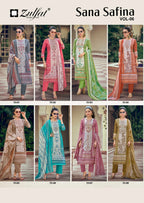 Deepsy Sana Safina Vol 6 Cotton Embroidered Dress Material