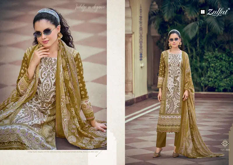 Deepsy Sana Safina Vol 6 Cotton Embroidered Dress Material