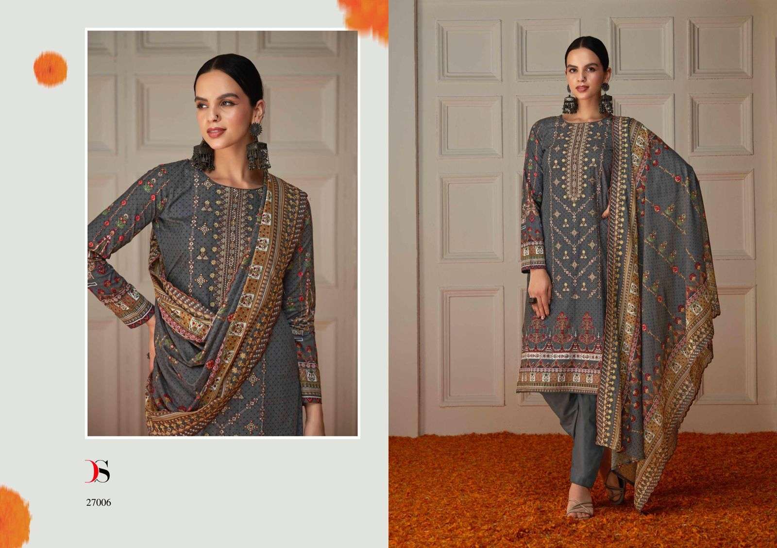 DEEPSY SUITS BIN SAEED VOL 6 COTTON EMBROIDERY SUIT