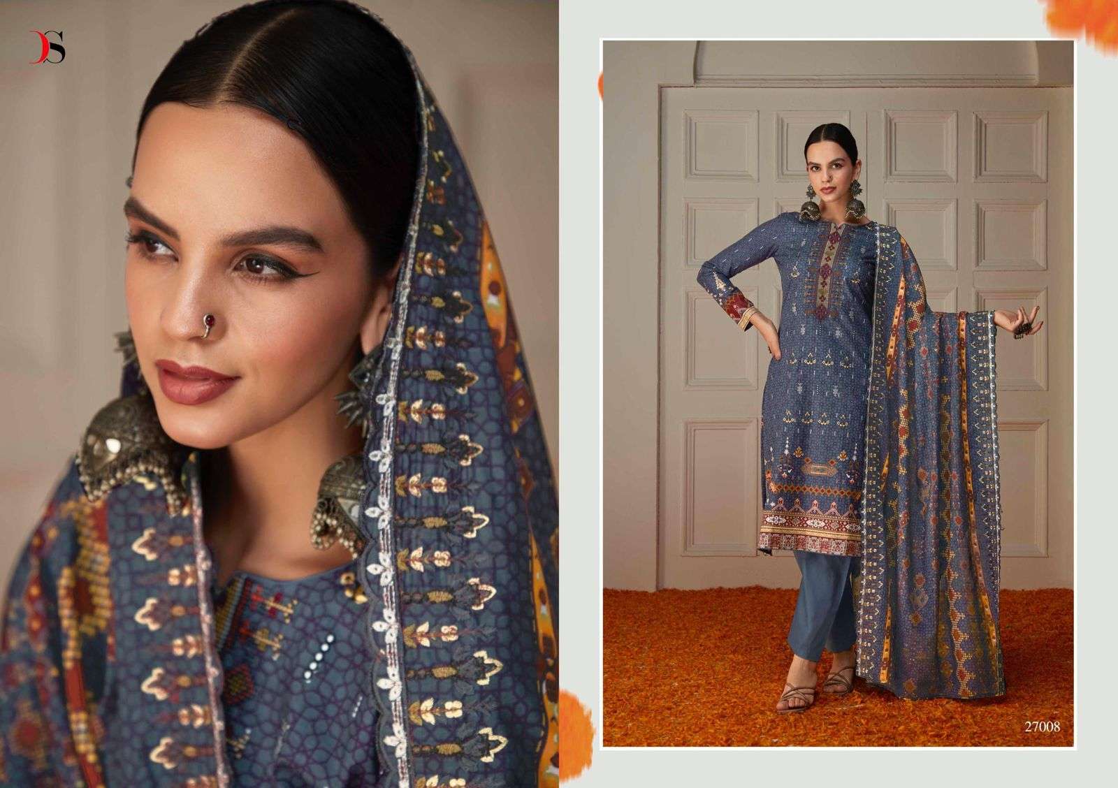DEEPSY SUITS BIN SAEED VOL 6 COTTON EMBROIDERY SUIT