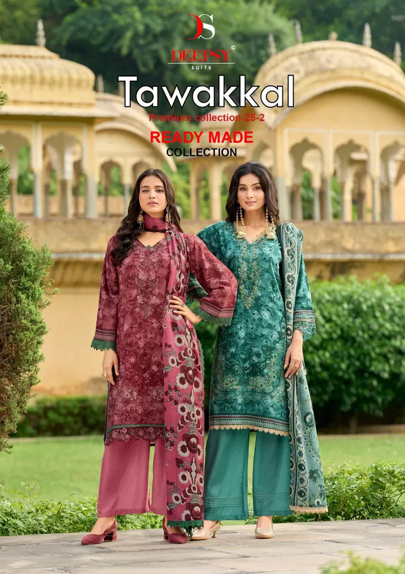 Deepsy Tawakkal Premium Collection 25 Vol 2 Readymade Pakistani Suits
