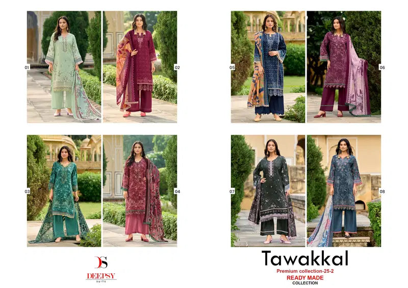 Deepsy Tawakkal Premium Collection 25 Vol 2 Readymade Pakistani Suits
