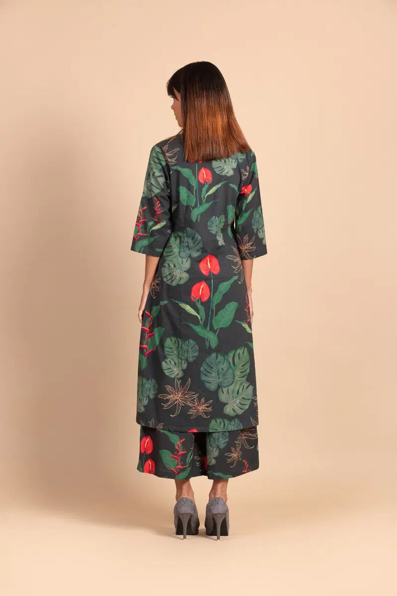 Dhruvi 455 Viscose Printed Kurti With Bottom Collection