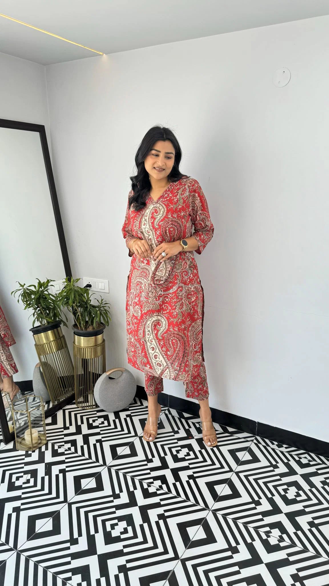 Dhruvi 458 Viscose Printed Kurti With Bottom Collection