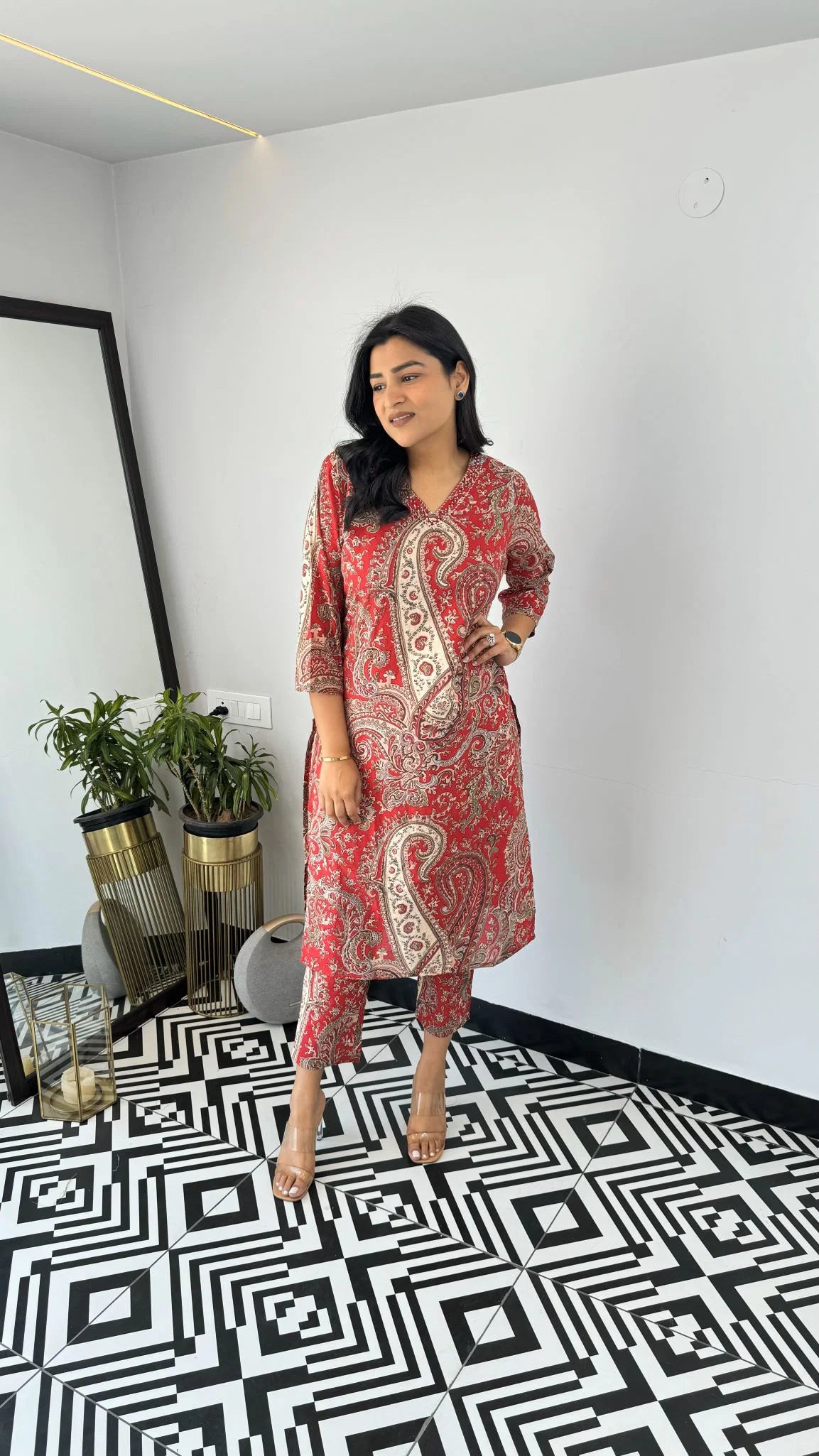 Dhruvi 458 Viscose Printed Kurti With Bottom Collection