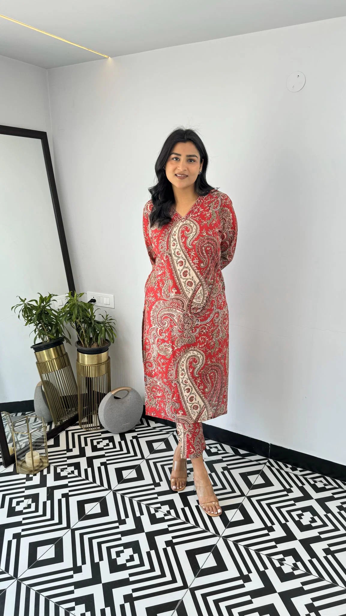 Dhruvi 458 Viscose Printed Kurti With Bottom Collection