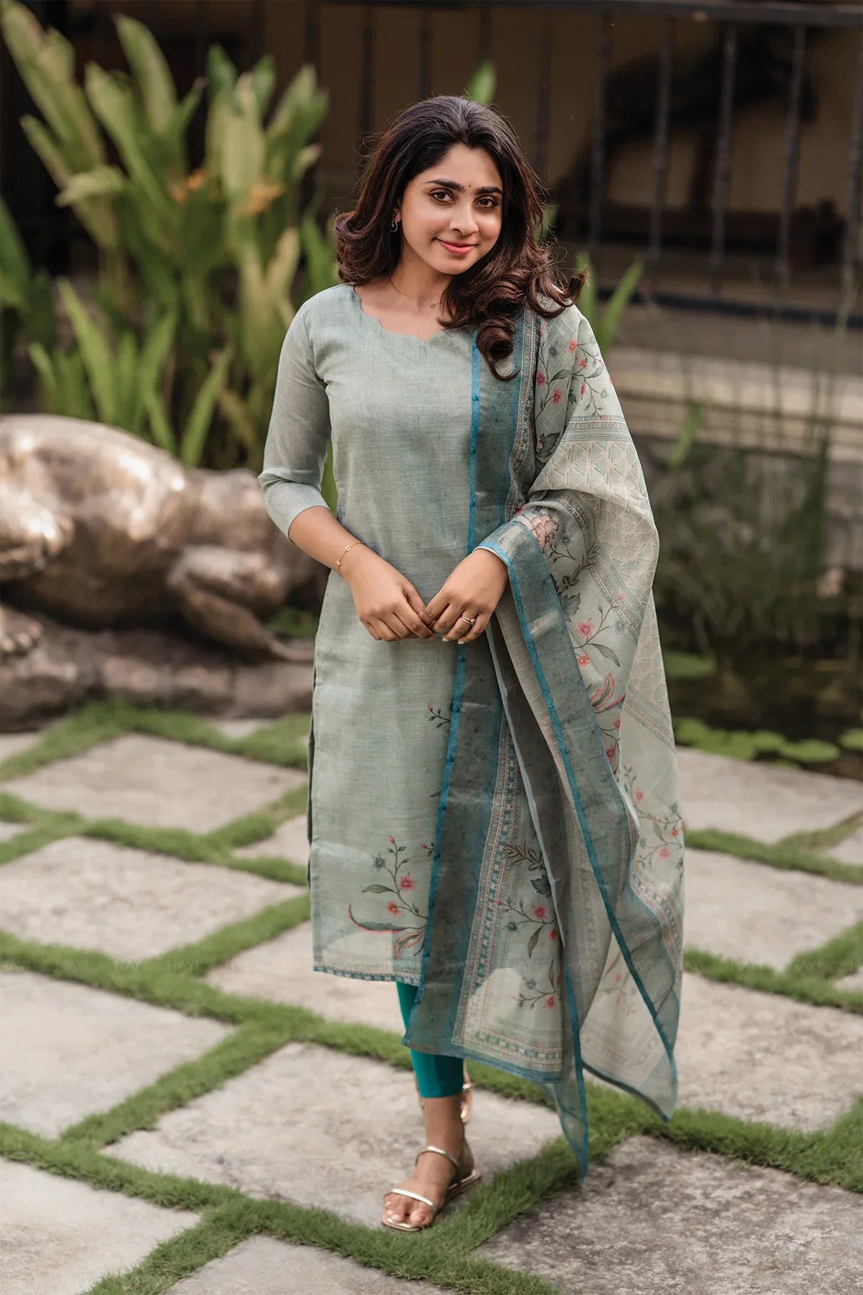 Dhudevina Vol 1 Cotton Printed Kurti And Dupatta Collection