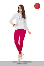 Ankle Leggings Cotton Lycra Leggings Collection