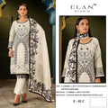 Elan E 02 A To D Cambric Cotton Embroidered Salwar Kameez