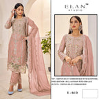 Elan E 04 Chiffon Embroidered Salwar Kameez Collection