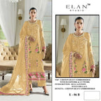 Elan E 06 A To D Chiffon Embroidered Salwar Kameez