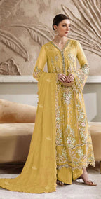 Elan E 07 A To D Chiffon Embroidered Salwar Kameez