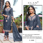 Elan E 08 A To D Kota Doriya Embroidered Salwar Kameez