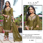 Elan E 08 A To D Kota Doriya Embroidered Salwar Kameez