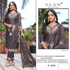 Elan E 08 A To D Kota Doriya Embroidered Salwar Kameez