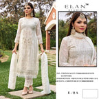 Elan E 11 A To D Chiffon Embroidered Salwar Kameez