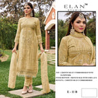 Elan E 11 A To D Chiffon Embroidered Salwar Kameez