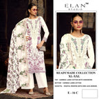 Elan E 16 A To D Cambric Cotton With Lawn Embroidered Salwar Kameez