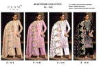 Elan E 16 A To D Cambric Cotton With Lawn Embroidered Salwar Kameez