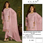 Elan E 18 A To D Cambric Cotton Embroidered Salwar Kameez