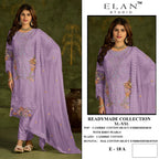 Elan E 18 A To D Cambric Cotton Embroidered Salwar Kameez