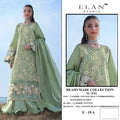 Elan E 19 A To D Cambric Cotton With Lawn Embroidered Salwar Kameez