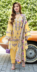 Elan E 21 A To D Cambric Lawn Cotton Embroidered Salwar Kameez Collection
