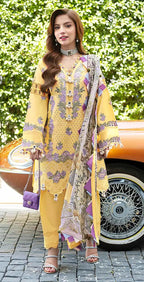 Elan E 21 A To D Cambric Lawn Cotton Embroidered Salwar Kameez Collection