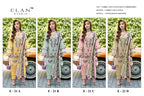 Elan E 21 A To D Cambric Lawn Cotton Embroidered Salwar Kameez Collection