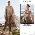 Elan E 25 A To D Lawn Cotton Embroidered Salwar Kameez