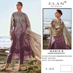 Elan E 26 A To D Cambric Cotton Embroidered Salwar Kameez
