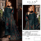 Elan E 32 A To D Cambric Cotton Embroidered Salwar Kameez