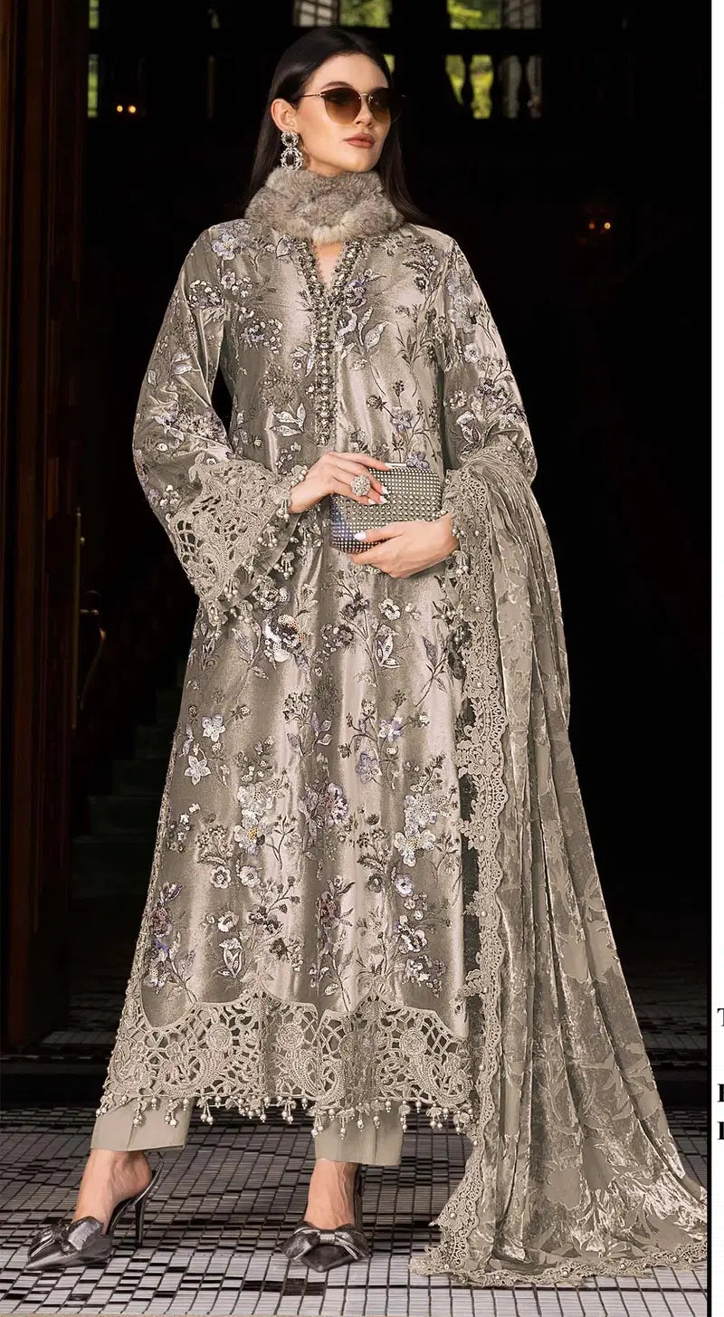 Elan E 34 Cambric Cotton Embroidered Salwar Kameez Collection